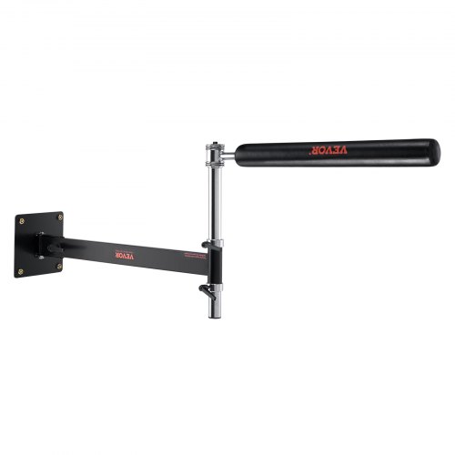 

VEVOR Barra de Reflejo de Boxeo para Montaje en Pared 725 x 200 x 470 mm Barra Giratoria de Boxeo Con guantes Equipo De Entrenamiento para Entrenamiento de Boxeo, Alivio del Estrés, Fitness, Negro