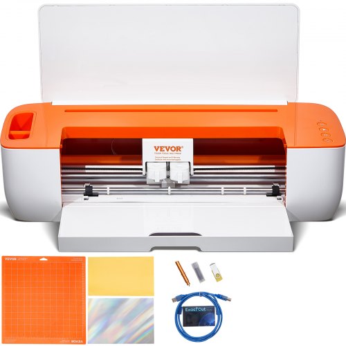 

VEVOR Corte de Vinilo, Plotter de Corte con Conectividad Bluetooth, Compatible con iOS, Android, Windows y Mac, Diseños Enormes Incluidos, para Crear Tarjetas Personalizadas, Decoración del Hogar
