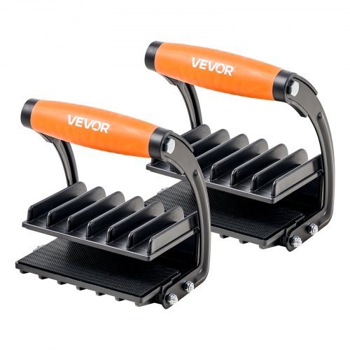 

VEVOR 2 PCS Transportador de Contrachapado, Herramienta Ajustable para Paneles de Yeso de 0-25,4 mm de Grosor con Agarres Antideslizantes y una Sola Abrazadera, carga de 90,7 kg para Contrachapado