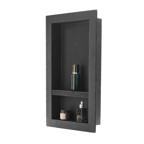 

VEVOR Nicho de Ducha Empotrado 40,6 x 71,1 x 10,2 cm Estante de Pared para Baño