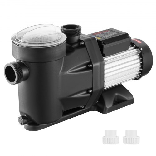 

VEVOR Bomba para Piscina 1800W, 2HP, doble velocidad, caudal máximo de 33000 L/H, bomba para piscinas elevadas, 220V-240V, 1450/2860 RPM, para piscinas elevadas, spas, aguas termales y sistemas de riego