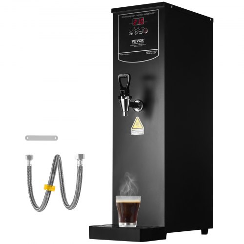 

VEVOR Calentador de Agua Comercial 20 L, Dispensador Eléctrico de Agua Caliente 1500 W, con Tubo Calefactor de Acero Inoxidable 316, 50 L por Hora, para Cafeterías, Restaurantes, Hoteles, Oficinas