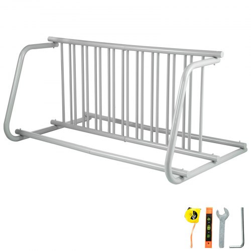 

VEVOR bike floor rack 10 Portabicicletas de Piso Longitud, Blanco