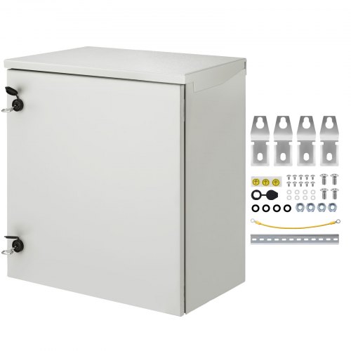 

Caja eléctrica de acero para exteriores VEVOR NEMA 4, 60x60x30 cm UL