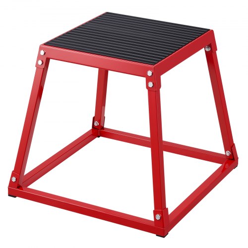 

VEVOR Caja Pliométrica 513x513x458mm Plataforma Pliométrica Antideslizante Carga 227kg Caja de Salto Entrenamiento de Fuerza Fitness para Entrenamiento Pliométrico Flexiones Sentadillas Gimnasio Hogar