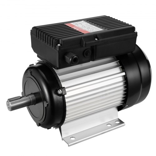 

VEVOR Motor eléctrico 2.2KW 2800 rpm, AC 220~240V 13.8A, 90L, marco B3, motor compresor de aire monofásico, eje con llave de 24 mm, rotación CW/CCW para maquinaria agrícola y equipos generales