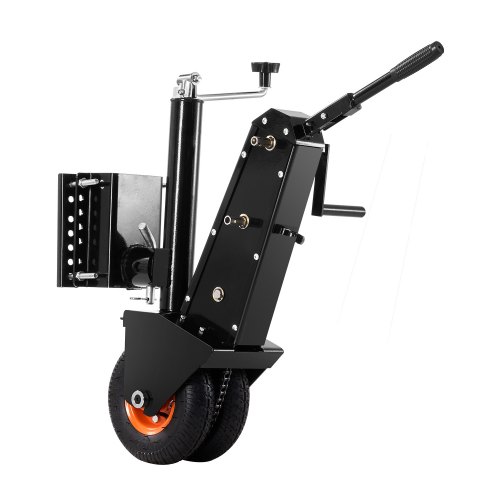 

VEVOR Plataforma Rodante para Remolque, Capacidad de Peso de 227 kg, Carrito para Mover Remolques Ajustable en Altura de 330 - 590 mm, Neumático de Goma, Accionamiento Manual o Eléctrico con Llave
