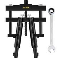 VEVOR Extractor de Rodamientos Acero 45# Instalador y Extractor de Rodamientos 15,7 x 56,5 x 26 cm Extractor de Engranajes de Rodamiento 10,5 kg Herramienta de Reparación Automática de Automóviles