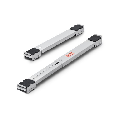 

VEVOR Ruedas de Transporte para Electrodomésticos 2PCS Carga 300 kg Mueve Muebles Expandibles Base de Lavadora Móvil para Frigoríficos, Secadoras, Lavadoras, Blanco