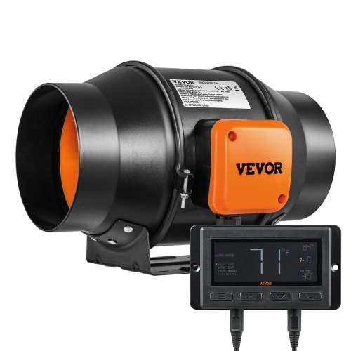 

VEVOR Ventilador Extractor Ventilador de Conducto de 6" Extractor en Línea con Ventilador en Silencio 38 W Ventilador de Extracción 2800 RPM