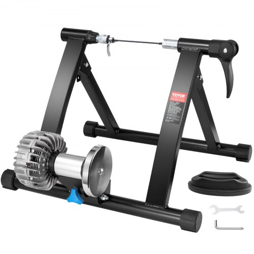 

VEVOR Soporte de Entrenamiento para Bicicleta Entrenador de Bicicleta Fluido Estacionario para Ruedas de 66-74cm Motor de Volante con Reducción de Ruido Palanca de Liberación Rápida Ejercicio Interior