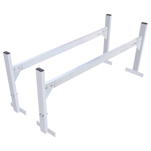 

VEVOR Portaequipajes de Techo para Furgoneta Portaequipajes de Aleación de Aluminio de 2 Barras Capacidad de Carga de Portaequipajes 181 kg Ajustable 130-206 cm Portaequipajes para Furgonetas, Viajes