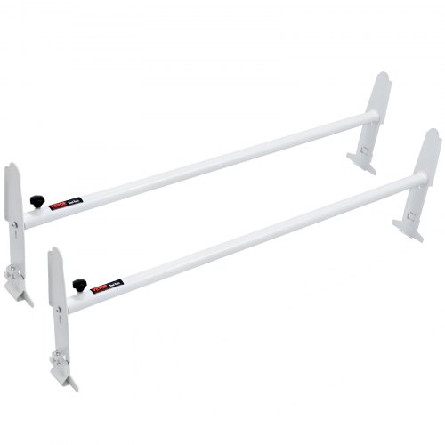 VEVOR Portaequipajes de Techo para Furgoneta 2 Barras Portaequipajes de Acero de Aleación 227 kg Ajustable 120-200 cm