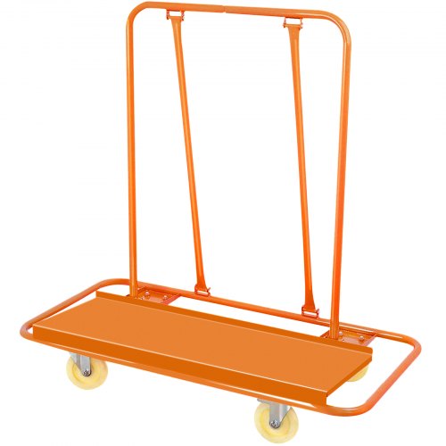 

VEVOR Carro de carga de mano 45"x22" x46"Carro de carga con ruedas de 4" Capacidad de peso: 3.000 libras Carretillas de carga para paneles móviles