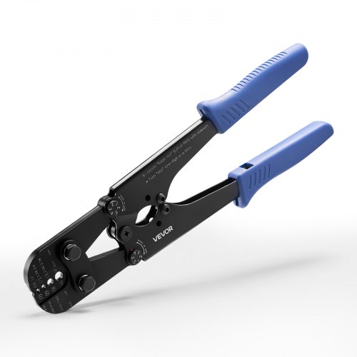 

VEVOR Herramienta de Crimpado, Crimpadora Manual para Cables de Acero 1,2-3,17 mm, Marcas de Sistema Métrico e Imperial, Presión Ajustable, Compatible con Manguitos de Doble Bucle y de Cobre Cocido