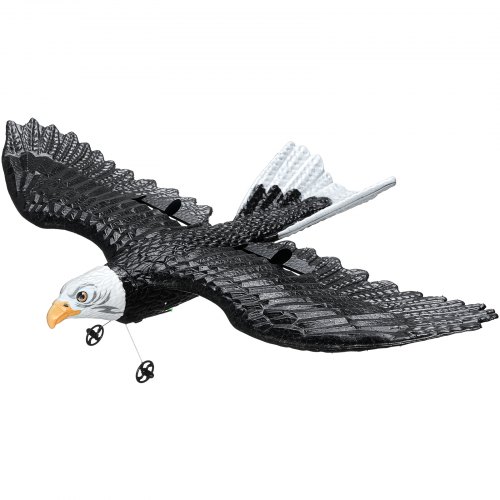 

Avión RC VEVOR, avión de control remoto de 2 canales de 2,4 GHZ con estabilizador giroscópico de 6 ejes, avión de juguete Eagle listo para volar con 2 baterías, planeador RC fácil de volar para adultos, niños, principiantes, niños y niñas