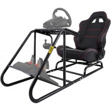 Juego de Asiento + Soporte Racing Simulator Cockpit para PS2 / 3/4 XBOX G29