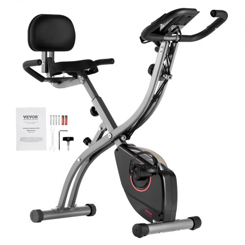 

VEVOR Bicicleta Estática Plegable Fitness Vertical Interior 615 x 515 x 1280 mm