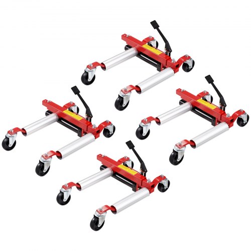 

VEVOR Wheel Dolly - Elevador de neumáticos para vehículos de servicio pesado, 1500 libras, paquete de 4