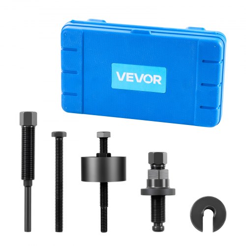 

VEVOR Juego de Herramientas para Instalar y Extraer Poleas de Bomba de Dirección Asistida, Compatible con Vehículos Ford, GM V6 y VW, a Mecánicos Profesionales y Aficionados al Bricolaje, 7 uds