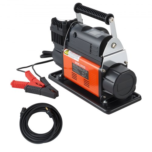

VEVOR Compresor de Aire para Trabajo Pesado, Inflador de Neumáticos Portátil con Parada Automática, Pantalla Digital LCD, 202 L/min y 10,34 bar con Adaptadores para Camiones, SUV, y Autocaravanas