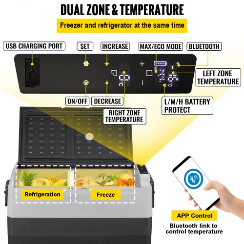 Vevor Vevor Nevera Port Til El Ctrica L Refrigerador Port Til Con