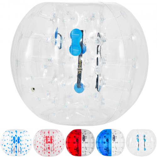 VEVOR Balle Gonflable en PVC Bubble Foot Bumper Balle Zorb 1.2M en Plein Air