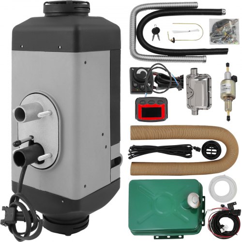 12 Volt 2kw Chauffe-eau à Air Diesel Camping Trailers Install Heater Caravan Rv