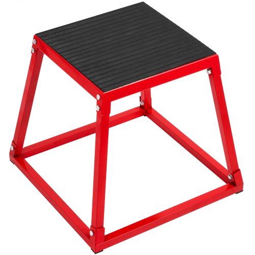 VEVOR Tabouret de Fitness Pliométrique Plate Forme Pliométrique Boîte de Saut Exercice Boîtes de Saut Pliométrique Boîte de Remise en Forme Entraînement au Saut 45.72CM