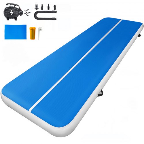 Airtrack Gymnastique Tumbling Gonflable Tapis De Piste Air Pour Exercice + Pompe