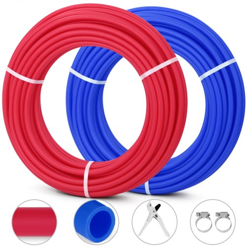 1/2 30m Tuyau Pex X2 Barrière Oxygène O2 Evoh Deau Potable Bobine Isolé