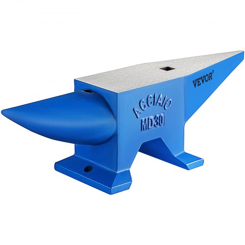 VEVOR Enclume en Métal 66 lb, Enclume bleue, Conception stable, Idéal pour les métallurgistes/les fo
