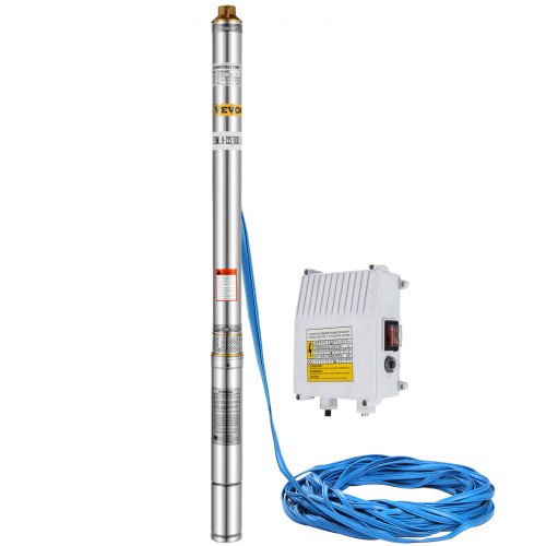3000 L / H Max. Pompe De Puits Profond Immergée Electrique Jardin 230v/50hz 750w