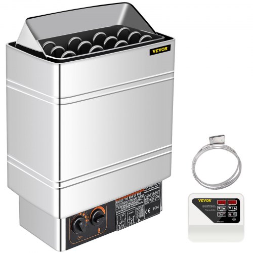 8kw Poêle électrique De Sauna + Thermostat Intégré + Contrôle Externe A Distance