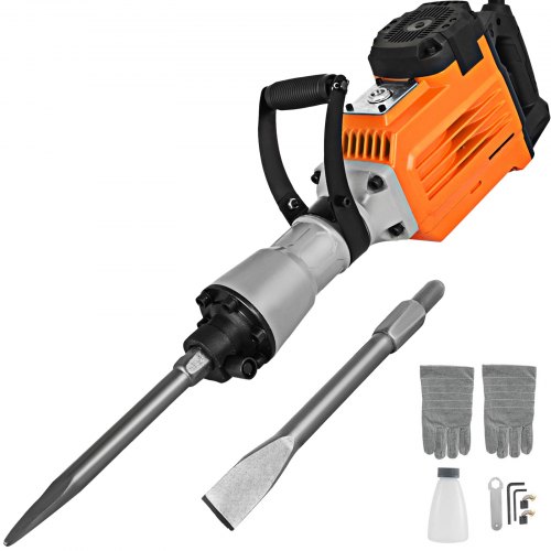 VEVOR Marteau de Démolition 3600W Marteau Piqueur Électrique Résistance de 95mm