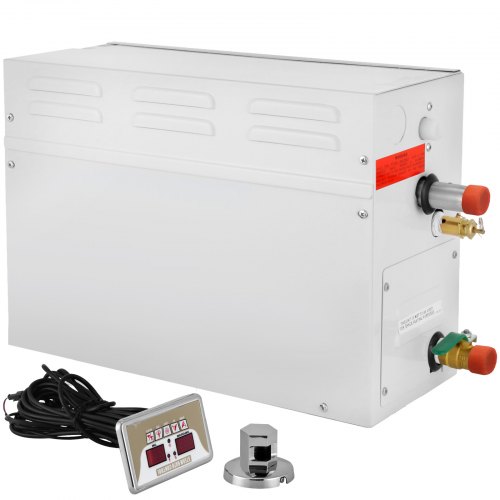 VEVOR Générateur de Vapeur Sauna 9 kW, Générateur de Vapeur Douche Bain 220V Maison 8,5-11,3 m³, Générateur de Hammam Kit 35°C - 55°C dans le Commerce et Domicile LT-90