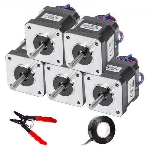 Vevor Moteur Pas à Pas Nema 17 Bipolaire 59 Ncm 2 A 2 Phases Pour Imprimante 3d