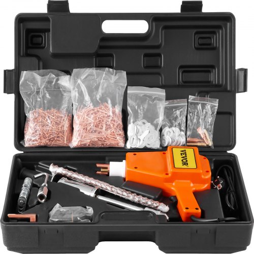 VEVOR Kit de Soudage par Points 220V Outils de Réparation de Bosses 800VA sur les Bosses Orange de R