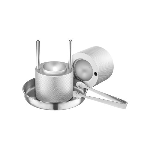 

VEVOR Presse à Glaçons Diamant 53 mm, Moule à Glaçon Rond en Aluminium Aéronautique, Bac à Glaçons avec Bac d'Égouttage et Pince, pour Boissons Cocktails Whisky Scots Café Soirées Pyjama Bars