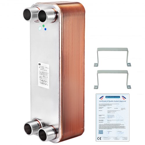 Zl95b-40d échangeur De Chaleur Thermique Inox 40 Plaques Economie D'energie