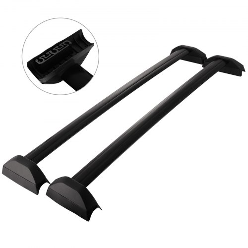 VEVOR Barre de Toit pour Hon-da C-R-V 2002-2006 03 04 05, Barre de Bagage Capacité de Charge 75 kg, Porte-Bagages en Alliage d'Aluminium, Barres Transversales Multifonctionnelles, Véhicules 1 Paire