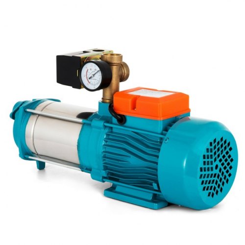 Pompe Centrifuge Electrique 1.3kw 5100l/h Pompe à Eau Submersible Auto-amorçant