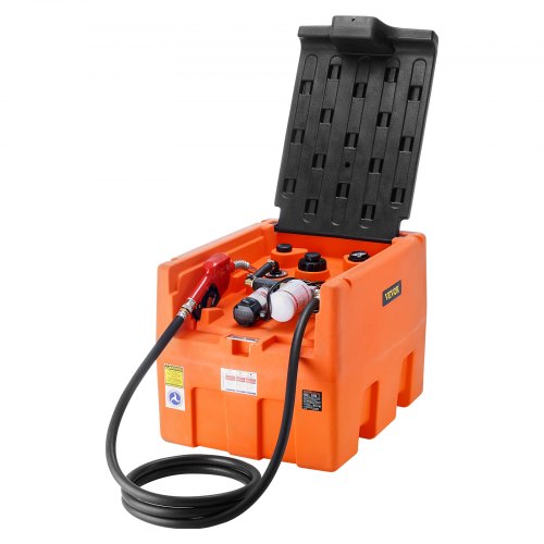 

VEVOR Réservoir Diesel Portable Carburant 182 L Pompe Transfert Électrique 12 V