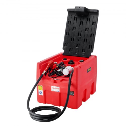 

VEVOR Réservoir Diesel Essence Portable Carburant 182 L Pompe de Transfert 12 V