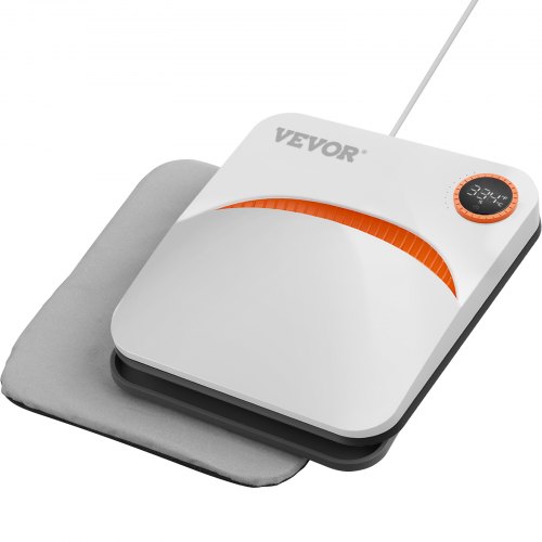 VEVOR 2 en 1 Presse à Chaud Portable et Fer à Repasser Machine de Sublimation Textile 22,8x22,8cm Ma