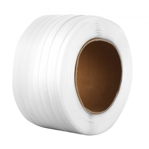 

VEVOR Rouleau de feuillard tissé pour emballage 500 m x 19 mm x 0,9 mm 800 kg