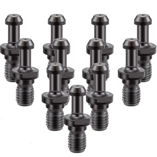 VEVOR Pull Clou Filetage CAT 40 11 pièces Tirette de Rétention Bouton 90 degrés