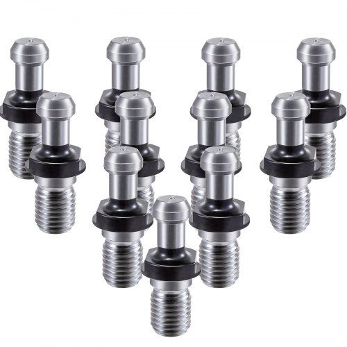 Vevor 11 Pièces Pull Clou Filetage Cat 50 Tirette De Rétention Bouton 45 Degrés