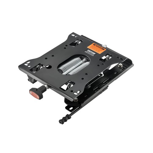 

VEVOR Kit Suspension de Siège de Chariot Élévateur Universel, 46x32,5x9 cm, Suspension de Siège de Tracteur avec Glissière, Réglable de l'Avant vers l'Arrière 150 mm, pour Chargeur, Tondeuse à Gazon