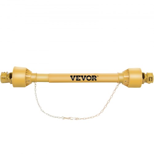 VEVOR Arbre à Cardan Tracteur Arbre de Prise de Force 34,9 mm T4 1000-1400 mm